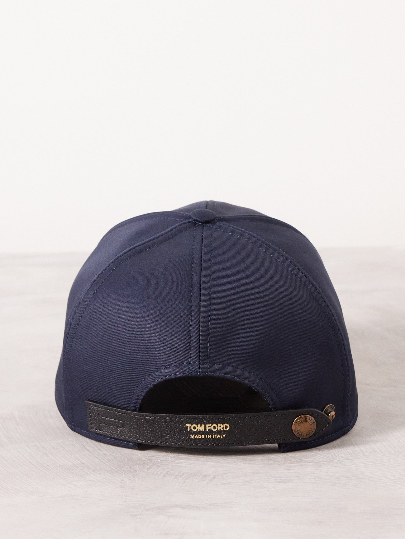 Ford cap | baseball MATCHES Logo-embroidered Tom Blue | UK cotton-twill