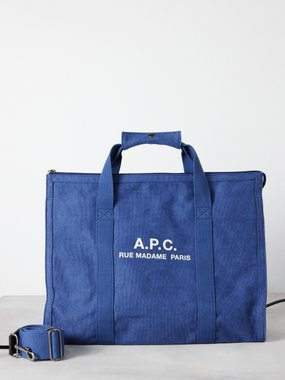A.P.C. Recuperation canvas holdall