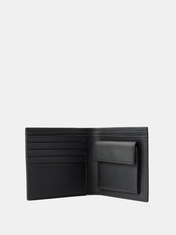 A.P.C. New London leather bi-fold wallet