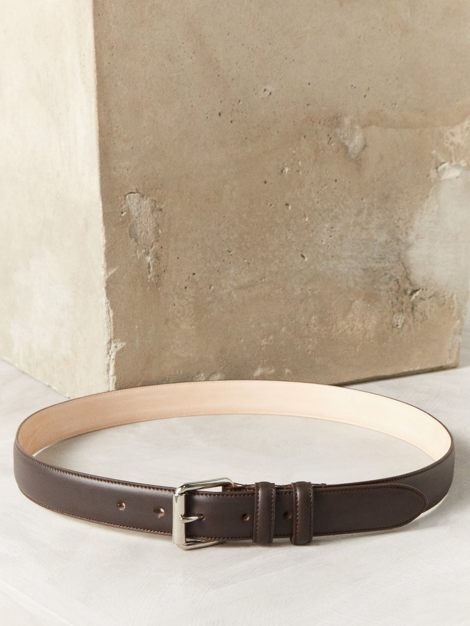 A.P.C. Paris smooth-leather belt