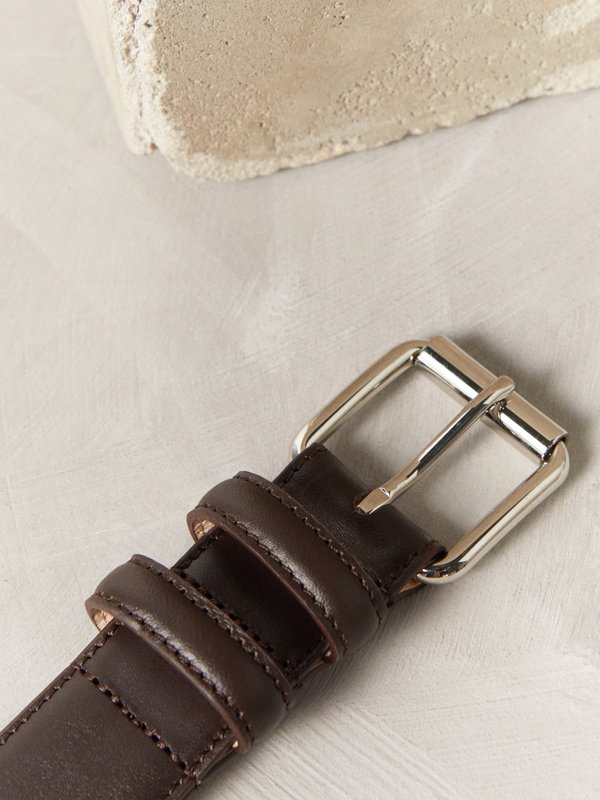 A.P.C. Paris smooth-leather belt