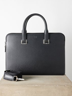 Dunhill Cadogan leather briefcase