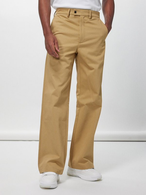 Buy Tailored Fit Cotton Chocolate Trouser | Zodiac