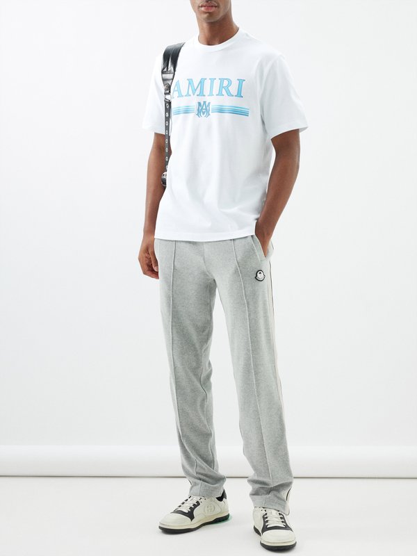 Amiri Bar logo-print cotton-jersey T-shirt