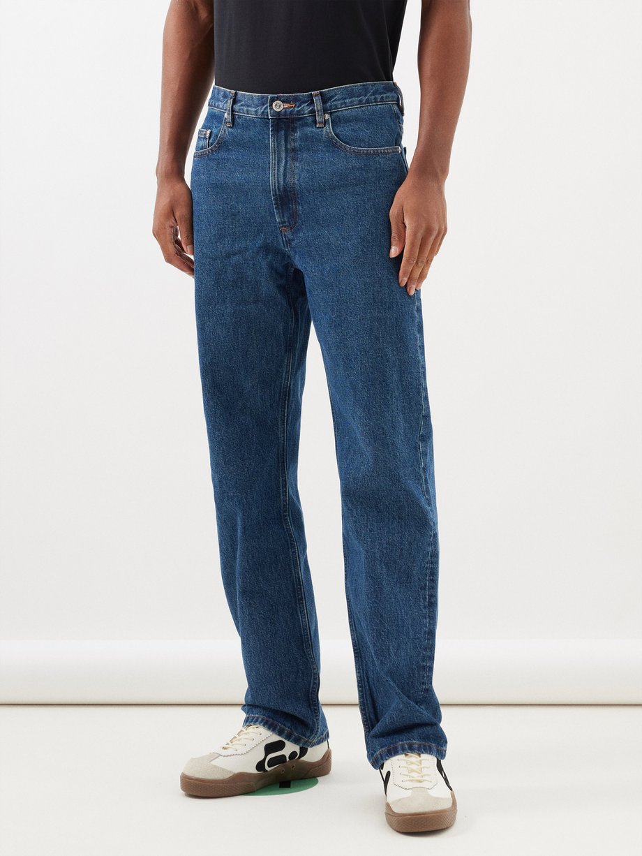 Blue Relaxed-leg jeans, A.P.C.