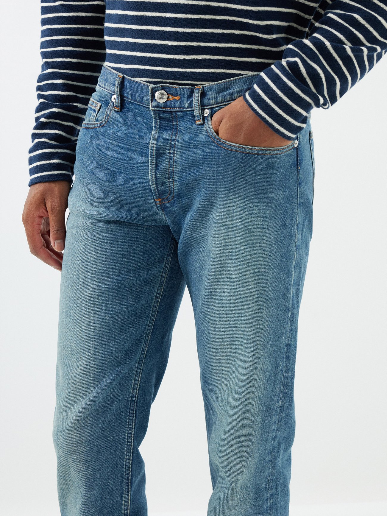 New Standard straight-leg jeans