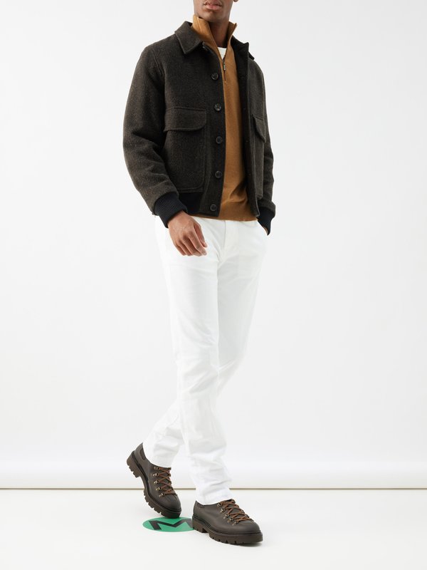 Massimo Alba Liam cashmere quarter-zip sweater
