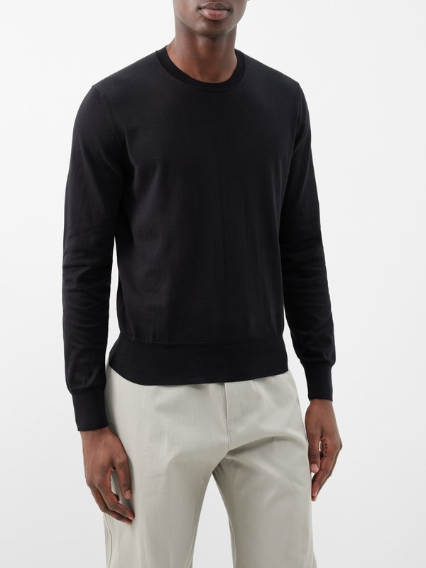 TOM FORD Black Crewneck Sweater