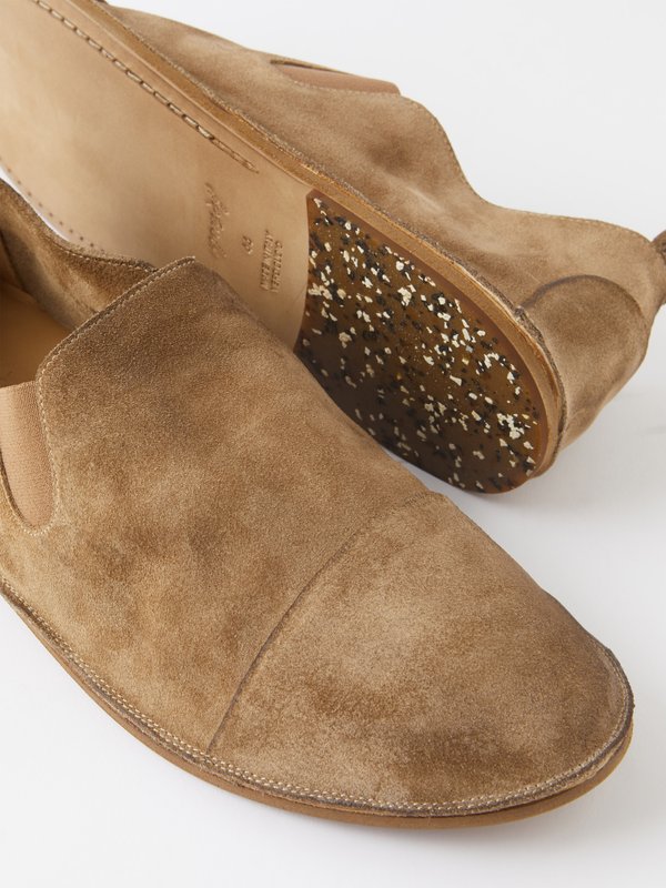 Marsèll Strasacco panelled suede slippers