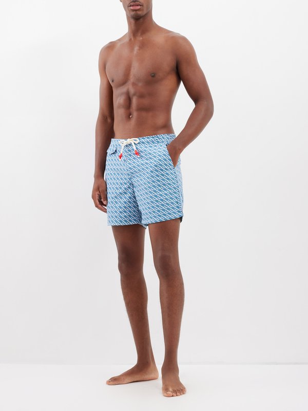 Orlebar Brown Standard orbit-print recycled-fibre swim shorts