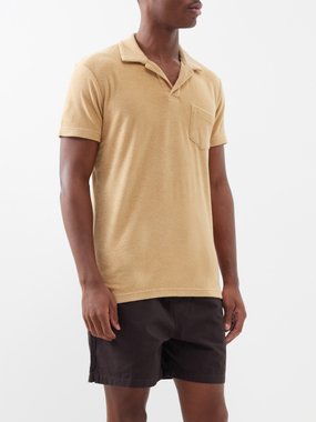 Orlebar Brown Cotton-terry polo shirt