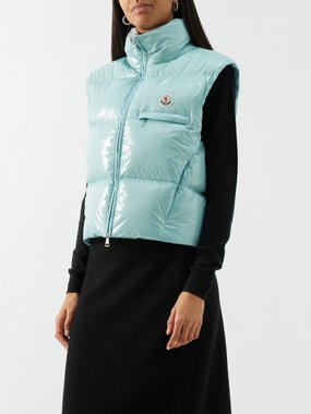 Moncler Almo nylon quilted down jacket