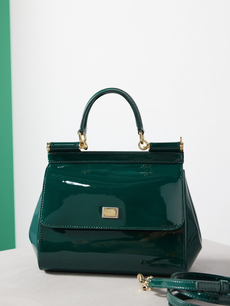 Cole Haan | Bags | Kelly Green Patent Leather Cole Haan Handbag | Poshmark