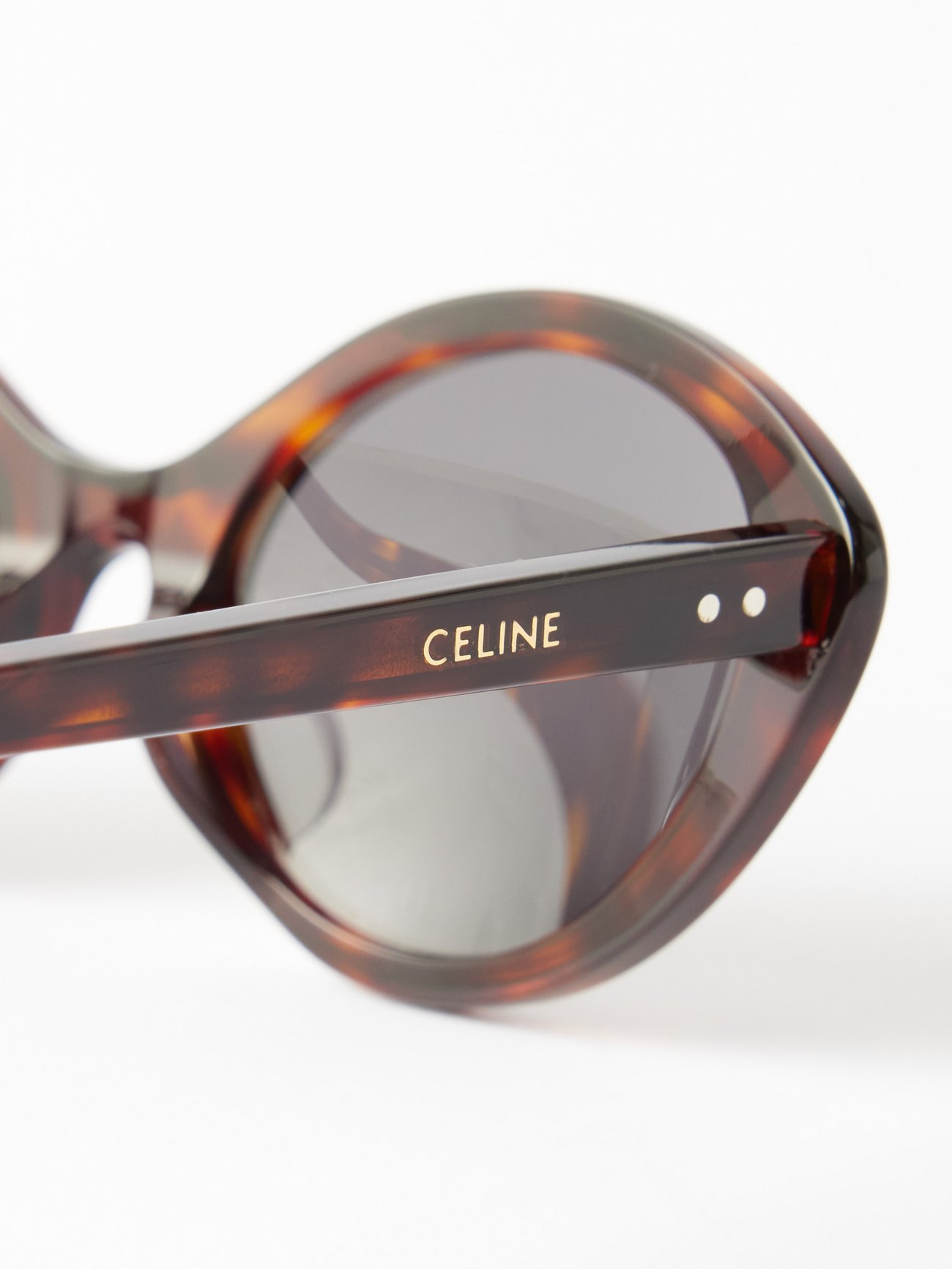 Celine Cat-eye Tortoiseshell Acetate Sunglasses