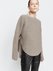 Split-side cashmere-blend jumper