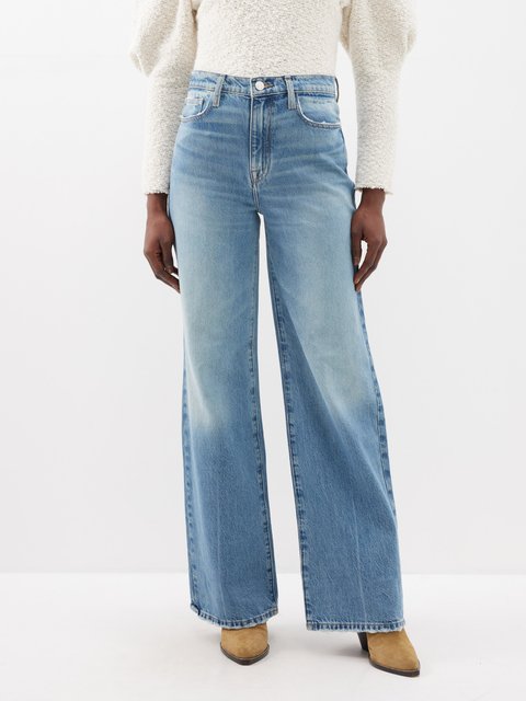 Blue Sofie high-waist jeans | Rag & Bone | MATCHES UK