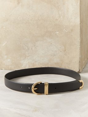 Khaite Bambi smooth-leather belt