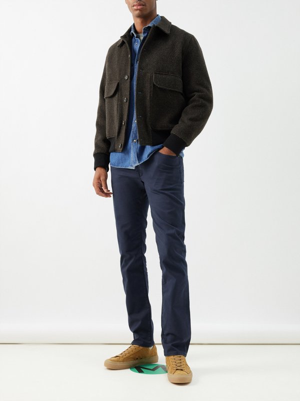 Jacob Cohën tapered-leg jeans - Grey