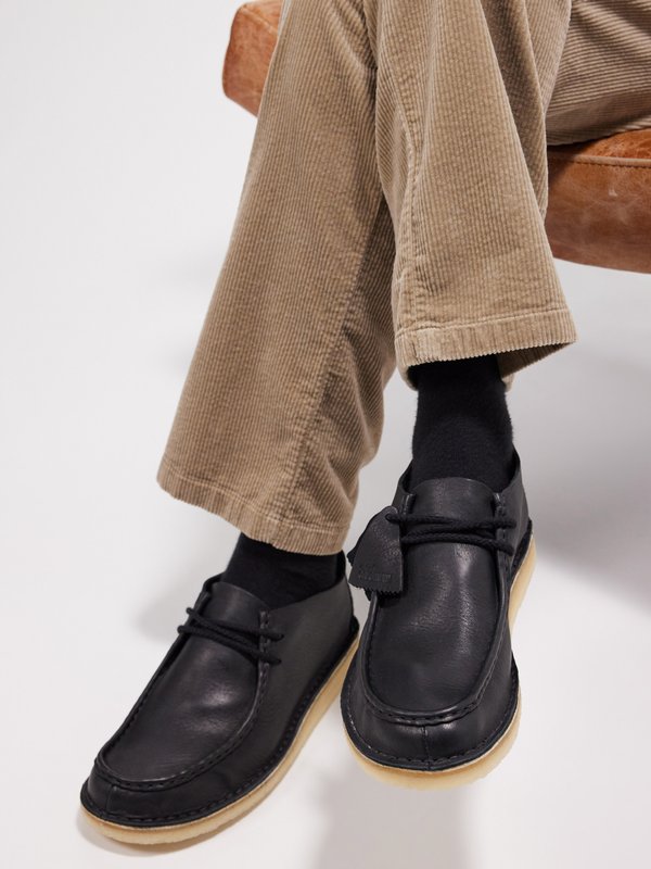 Clarks Desert Nomad leather boots
