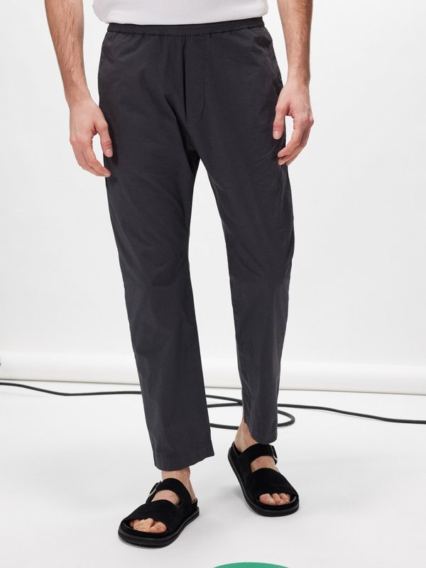 Barena Venezia Batioga elasticated-waist cotton-blend trousers
