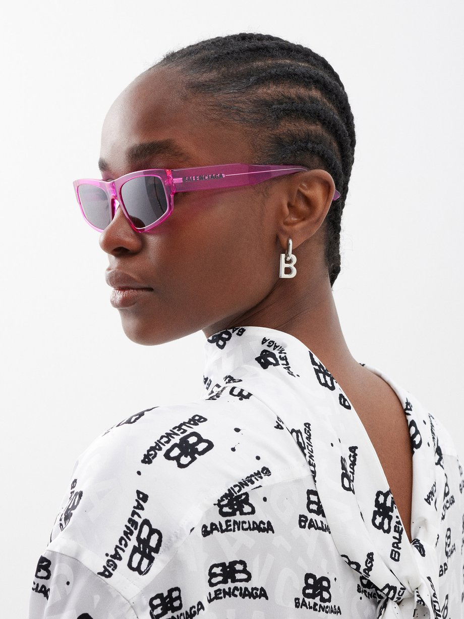 Balenciaga Eyewear (Balenciaga) D-frame acetate sunglasses