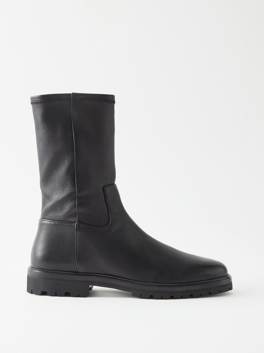 Black Danny leather ankle boots | Loeffler Randall | MATCHES UK