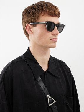 Saint Laurent Eyewear Saint Laurent Round acetate sunglasses