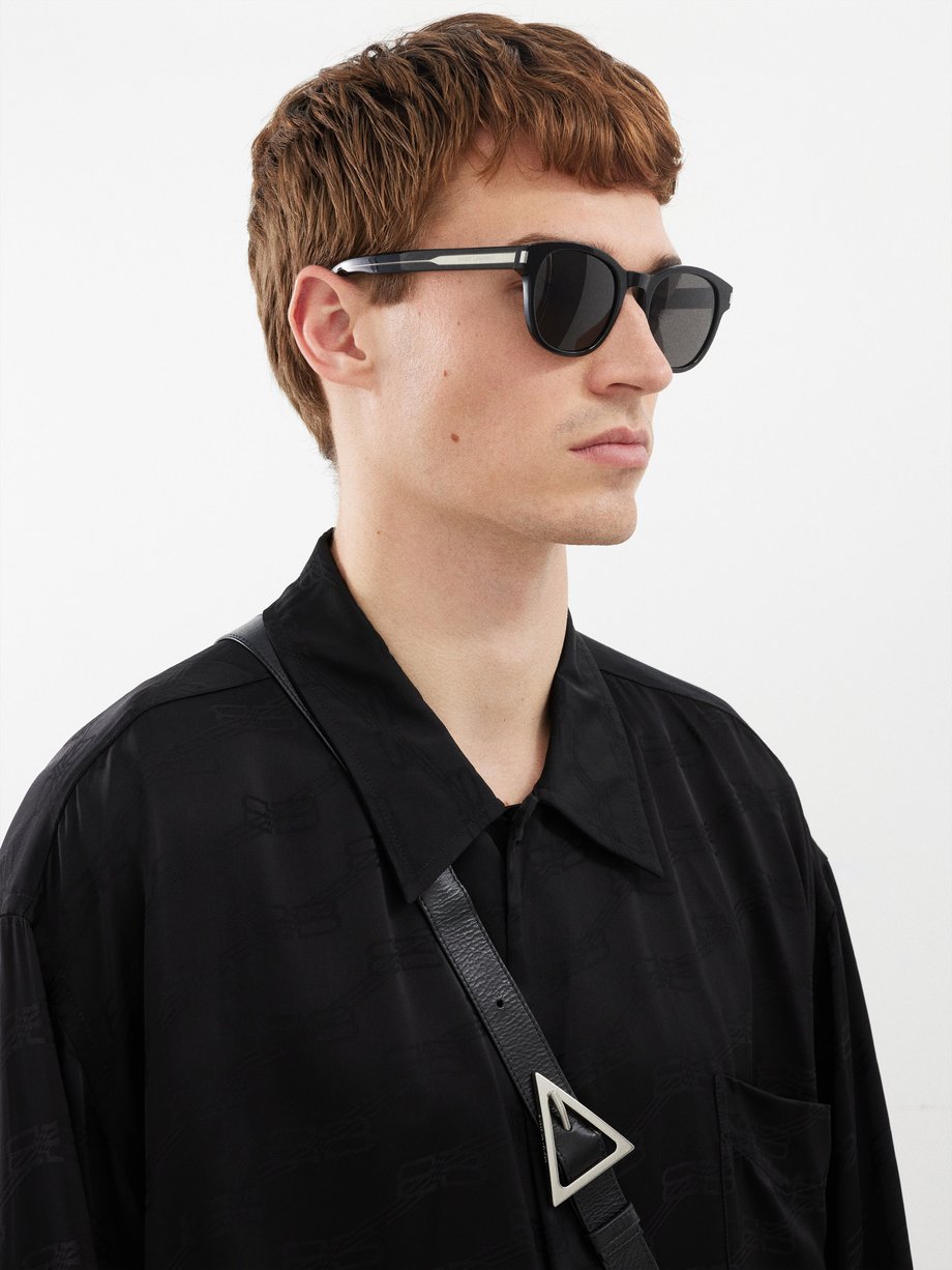 Saint Laurent Eyewear (Saint Laurent) Round acetate sunglasses
