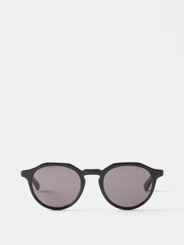 Bottega Veneta Eyewear (Bottega Veneta) Round acetate sunglasses