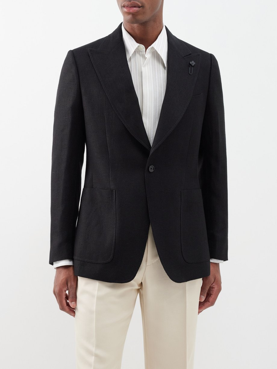 Lardini buttoned shirt jacket - Black
