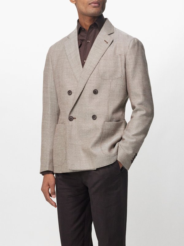 EMPORIO ARMANI - Wool Blend Single-breasted Suit