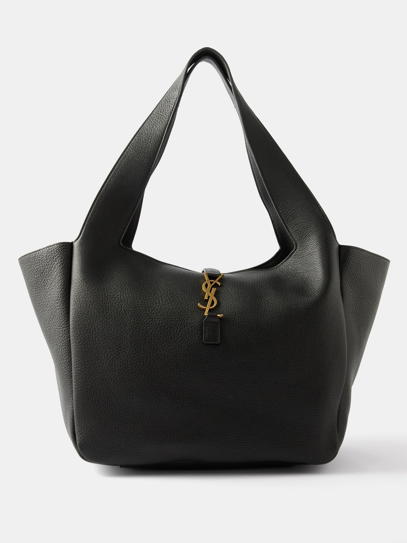 bea tote in grained leather