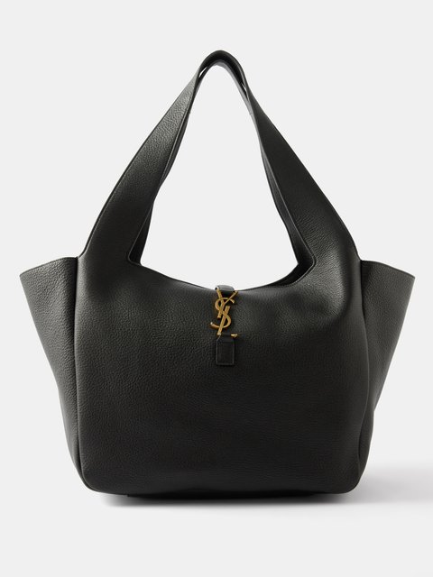 Black and gold store tote bag