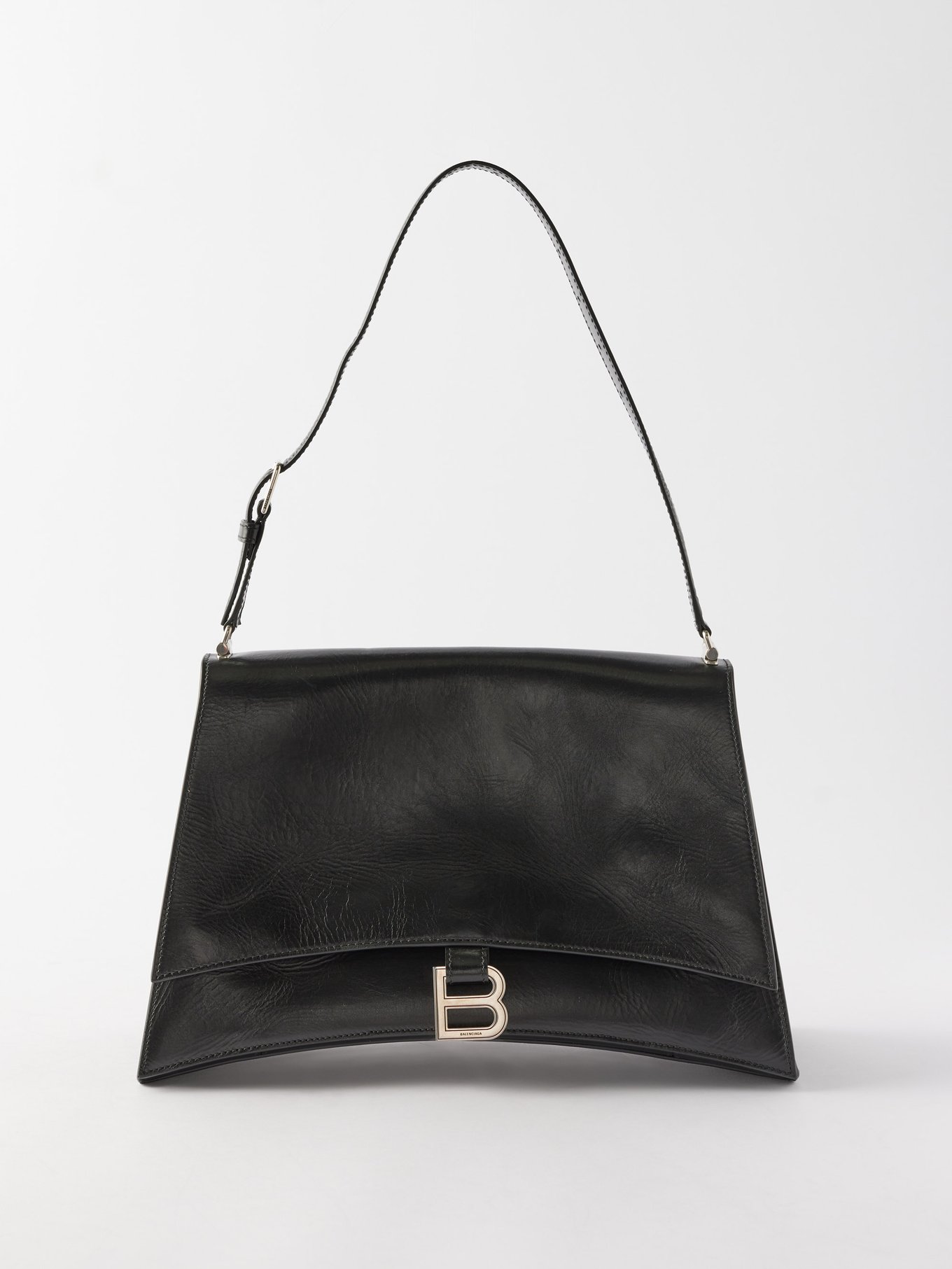 Crush medium leather shoulder bag | Balenciaga
