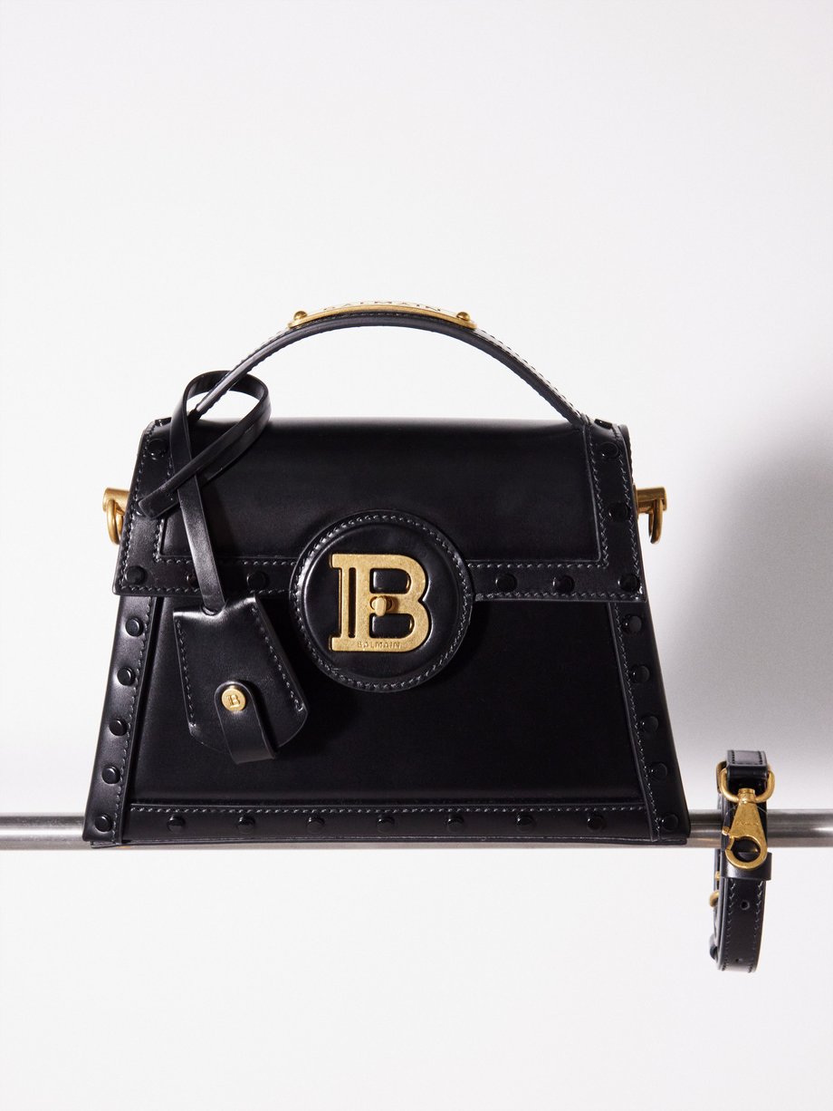 Balmain B-Buzz Dynasty leather cross-body bag