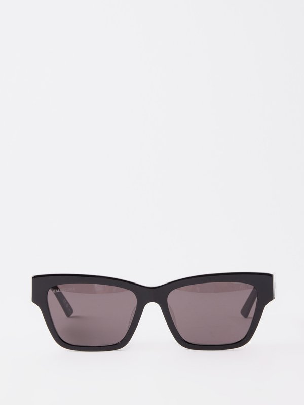 Balenciaga Eyewear (Balenciaga) Max square recycled-acetate sunglasses