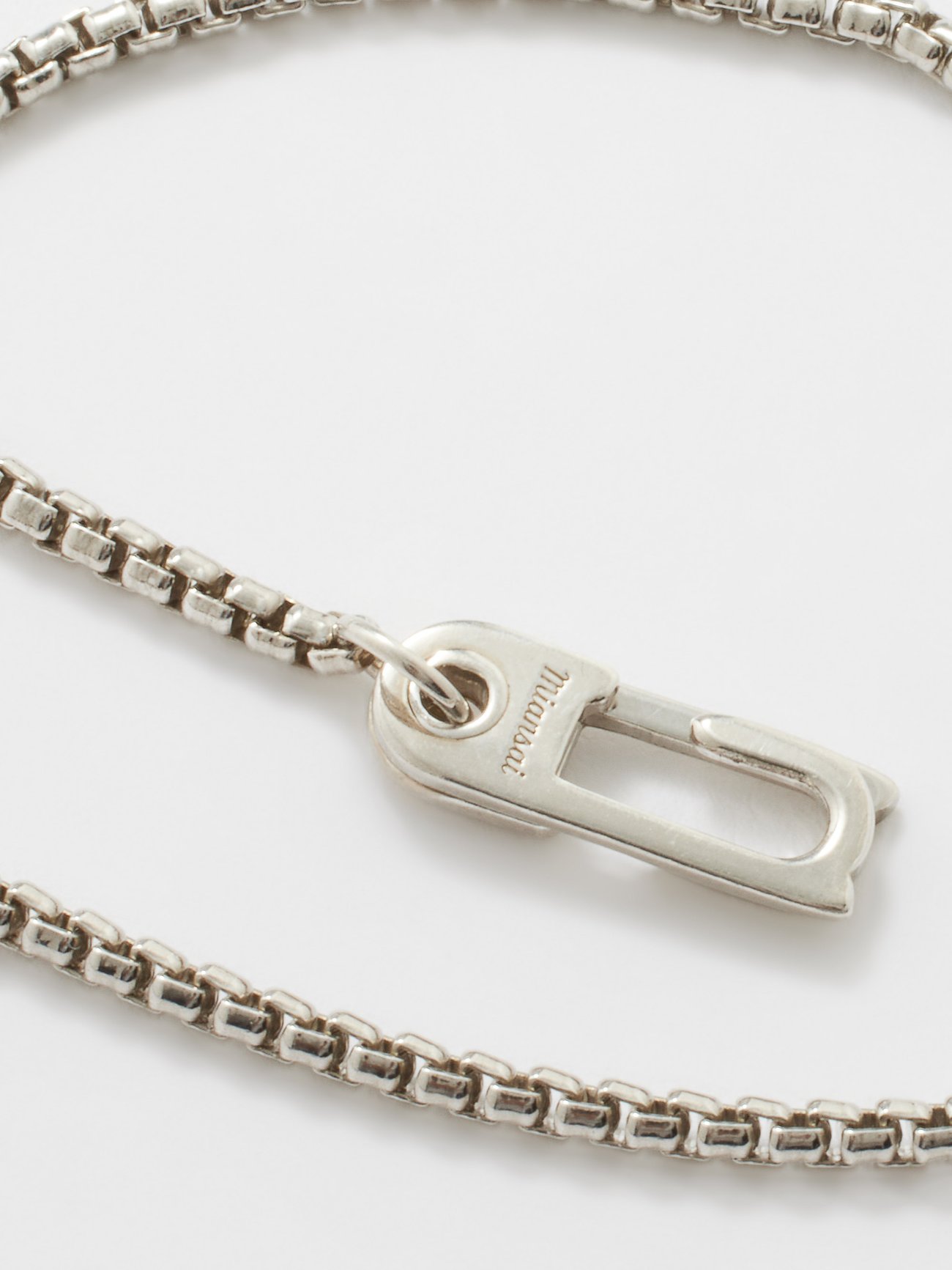 Miansai Hook Bracelet Chain Silver And Gold
