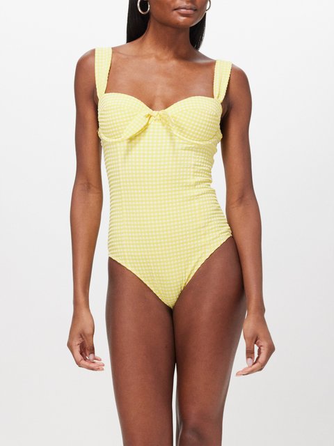 Melissa Odabash Lisbon Tie Front One Piece