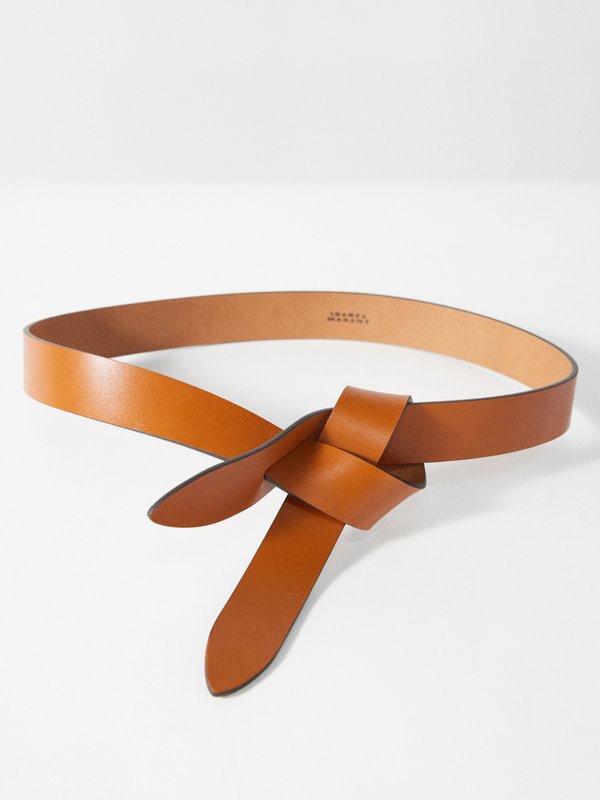 Isabel Marant Lecce knotted leather belt