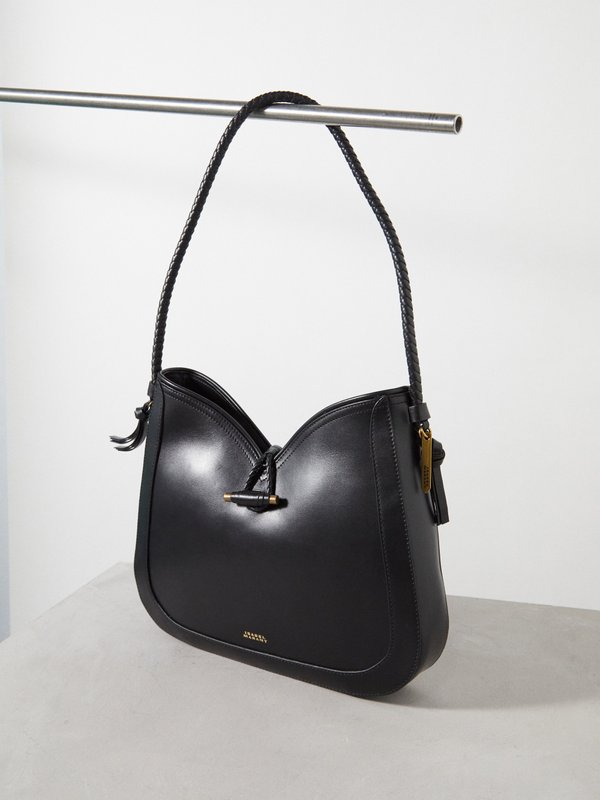 Isabel Marant Vigo braided-strap leather shoulder bag