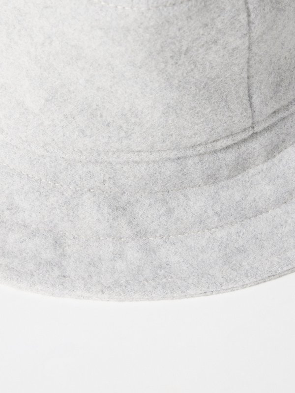 Isabel Marant Giorgia felted wool-blend bucked hat