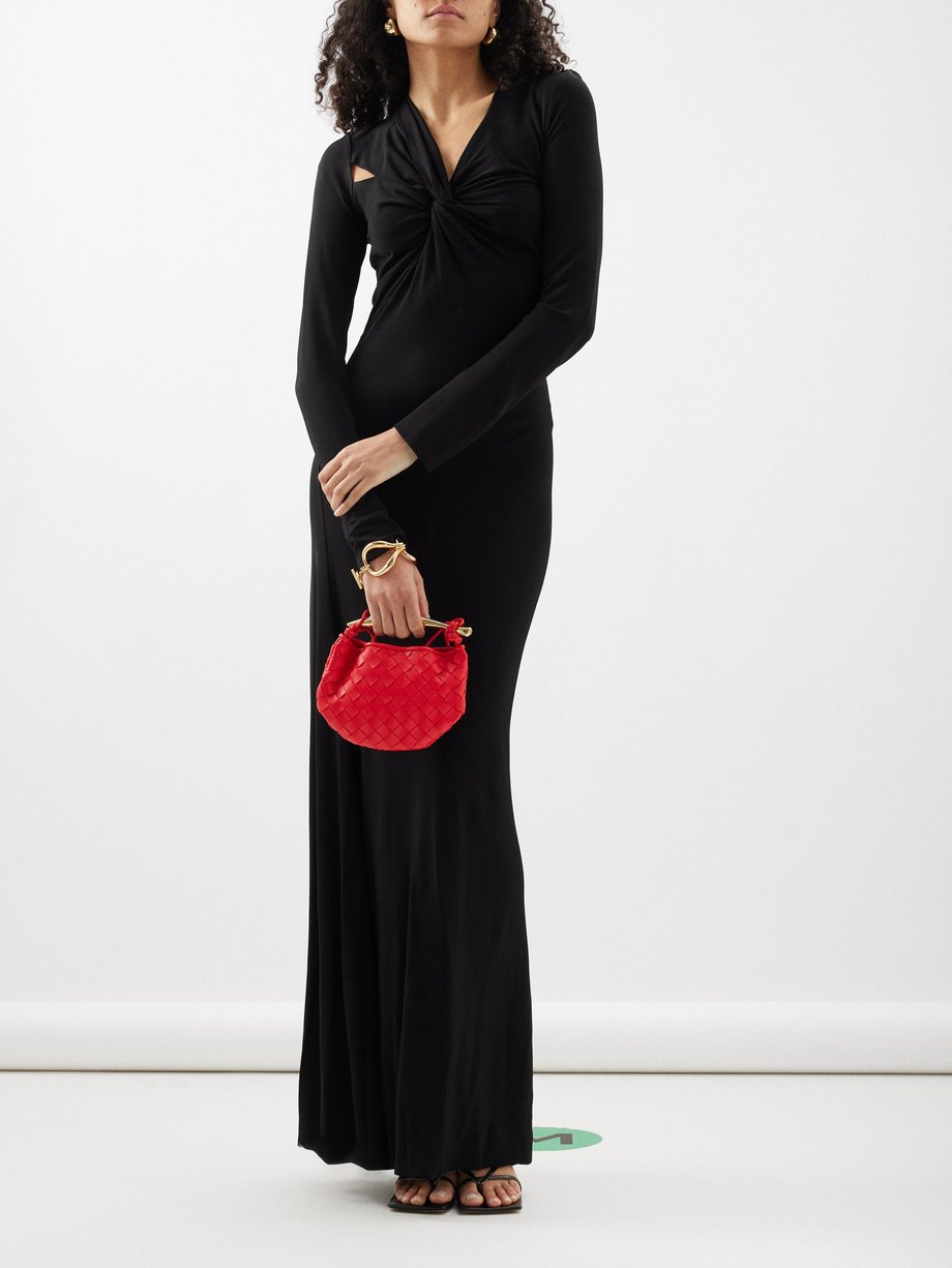 Victoria Beckham Knotted jersey gown