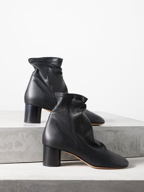 Isabel Marant Laeden 50 leather ankle boots