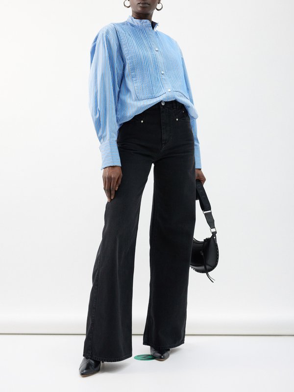 Isabel Marant Lemony wide-leg jeans