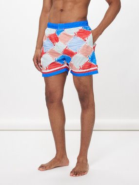 Missoni Mare Geometric-print swim shorts