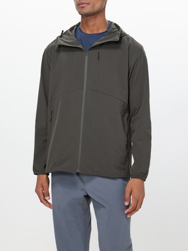 Snow Peak Takibi Weather Cloth hooded jacket