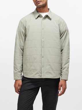 Snow Peak Flexible quilted-shell insulated shirt