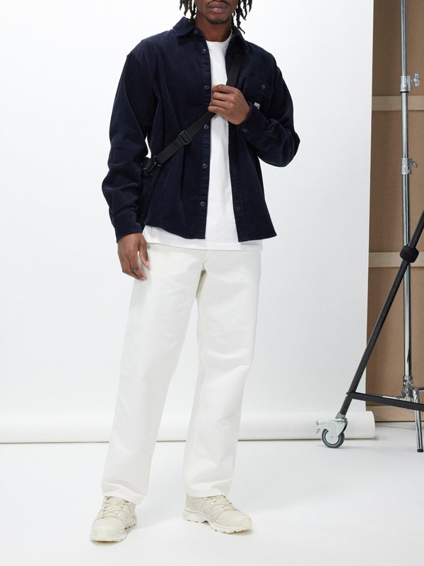 Carhartt WIP Simple straight-leg cotton trousers
