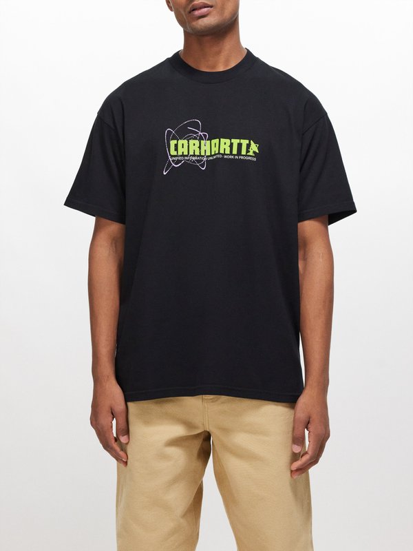 Carhartt WIP Unified logo-print organic-cotton jersey T-shirt