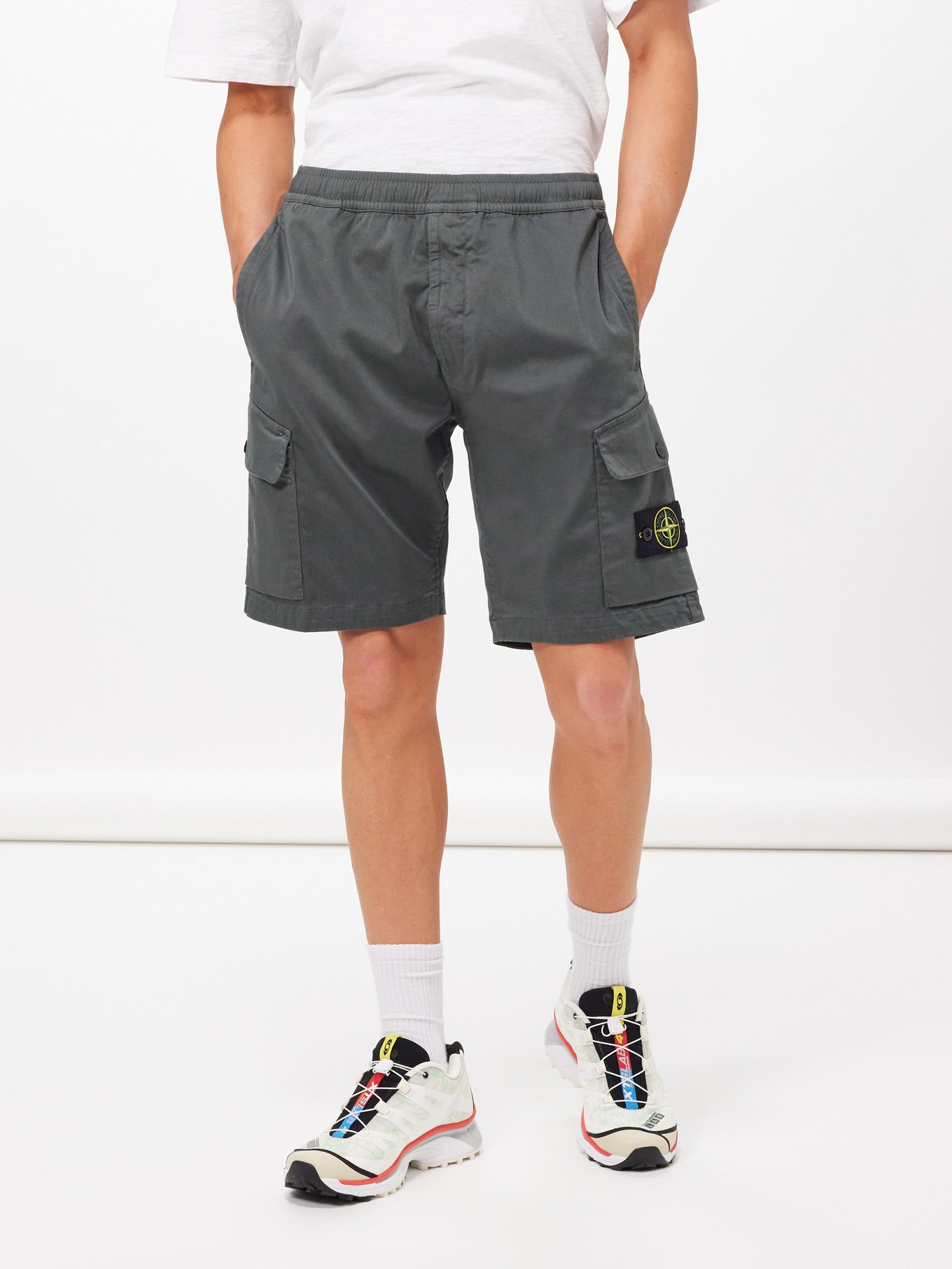 Green stone sales island shorts